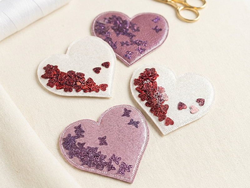 Preview: Herzen Stabdatei - ITH-Stickdatei